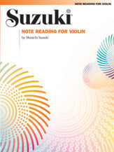 Note Reading For Violin Revised cover